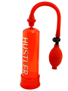 hustler-pumped-up-penis-pump-red Hustler pumped up penis pump